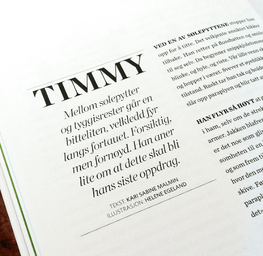 Timmy Gresshoppe – artikkelmagasin Westerdals 2013