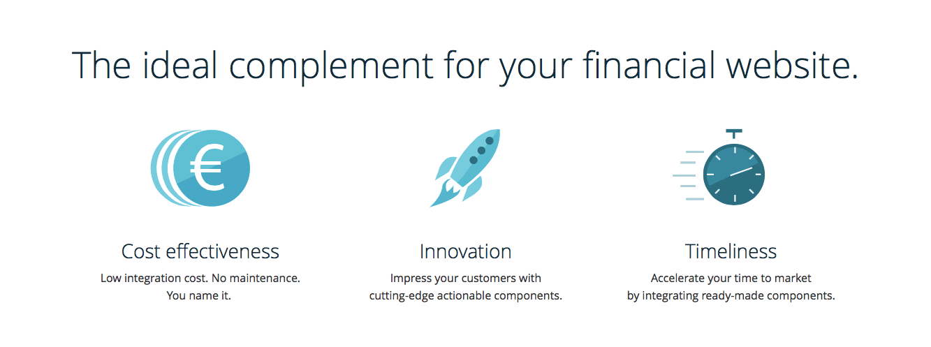 Infront — illustrations for the website