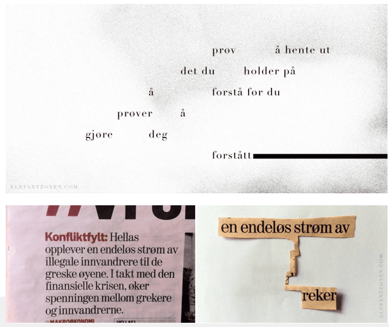 Latent poetry